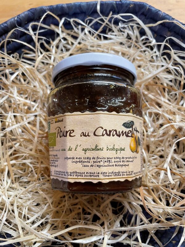 Confiture Poire au Caramel