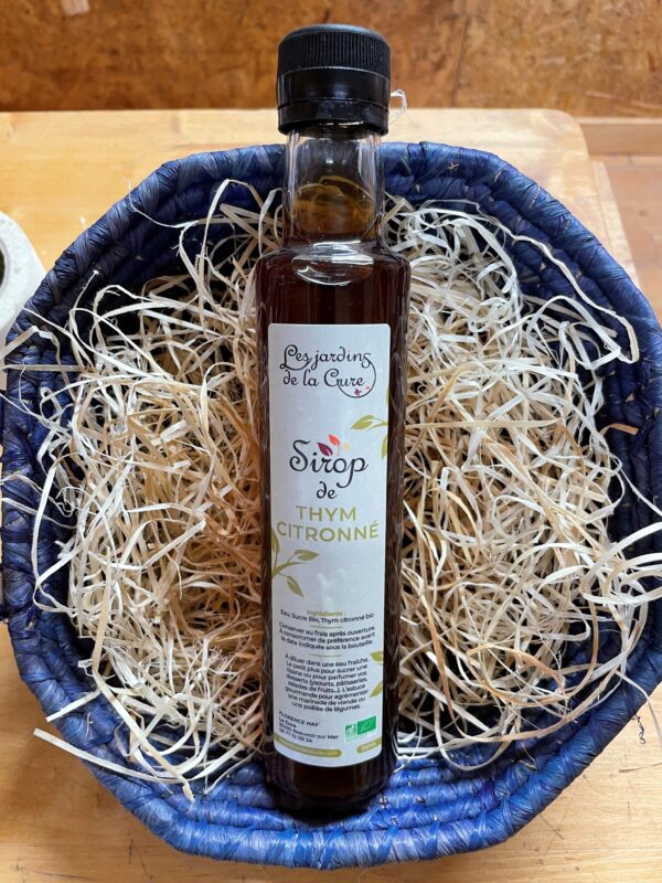 Sirop de plantes "Thym Citronné"