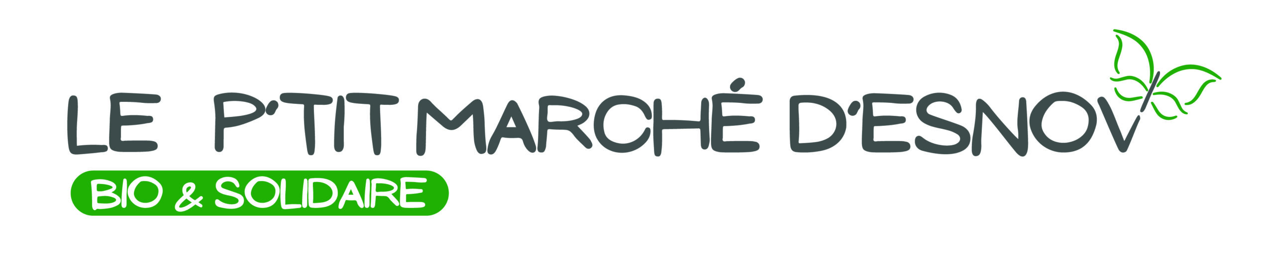 logo le p'tit marché sur une ligne logo le p'tit marché sur une ligne