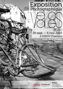 Affiche expo photos vélos
