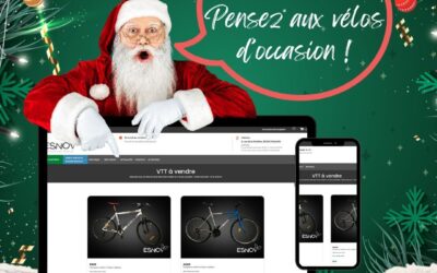 Offrez nos vélos d’occasion pour Noël !