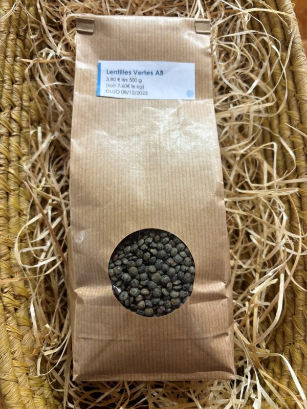 Lentilles vertes