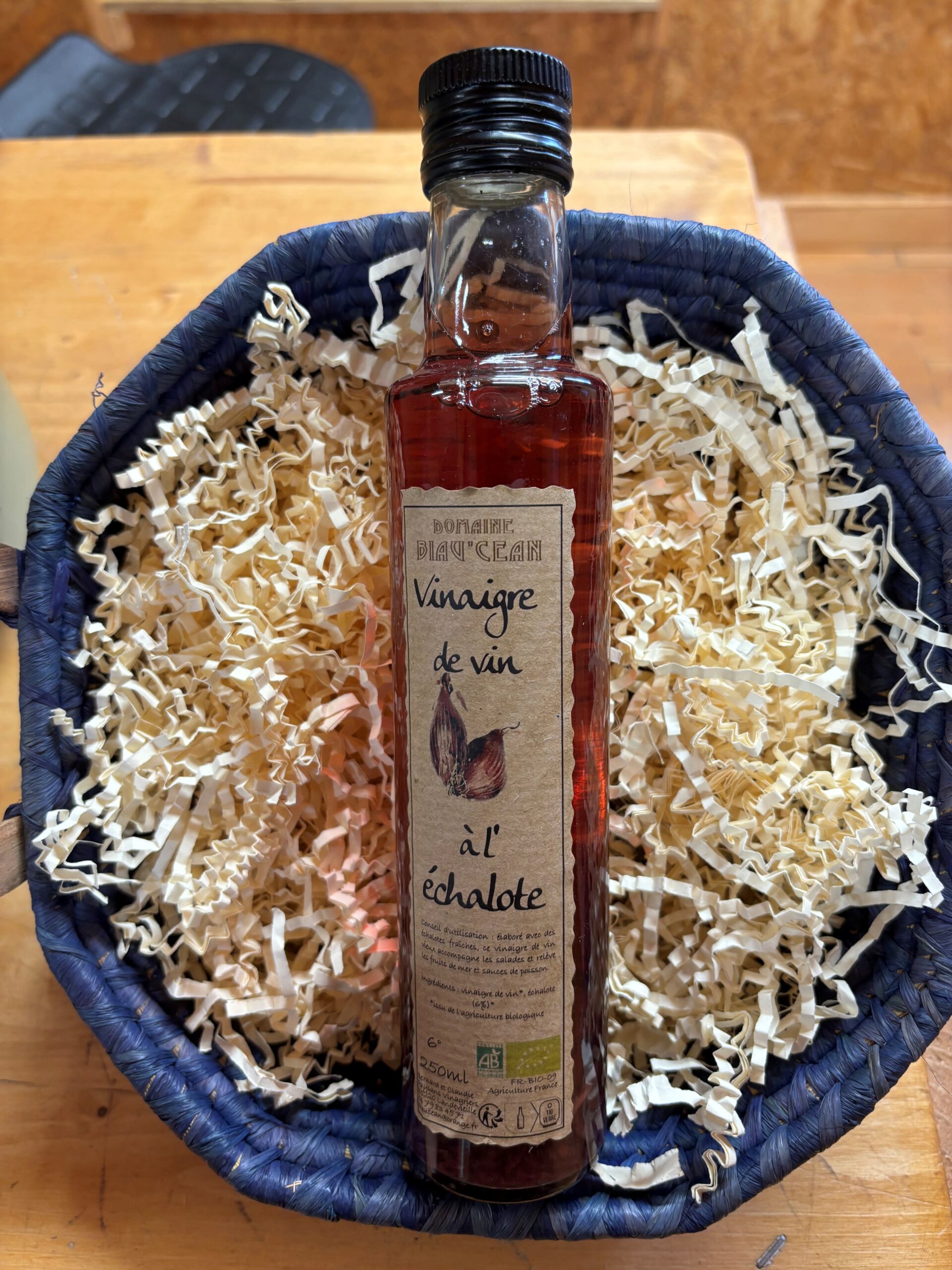 Vinaigre de vin a l'échalote