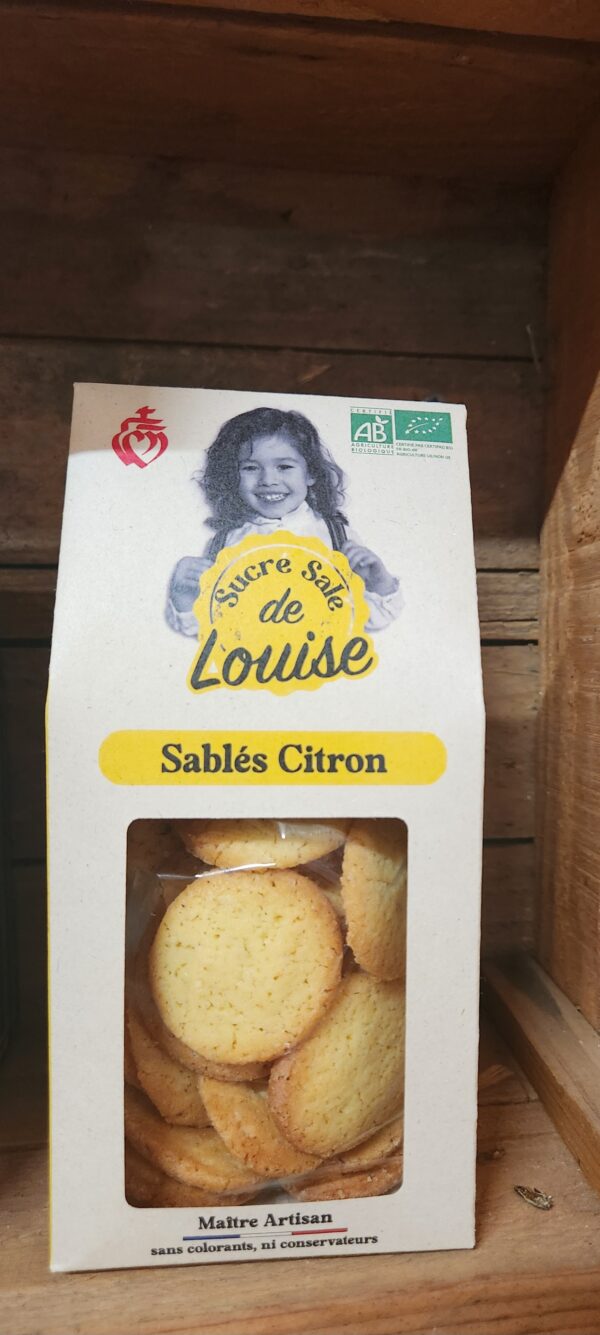 Sablés Citron