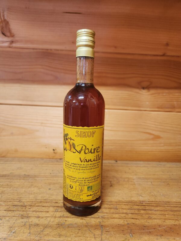 Sirop de Poire Vanille