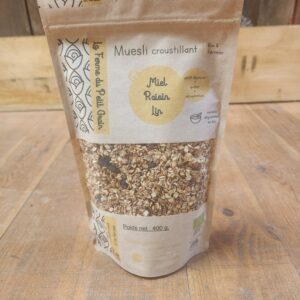 Muesli miel raisin lin